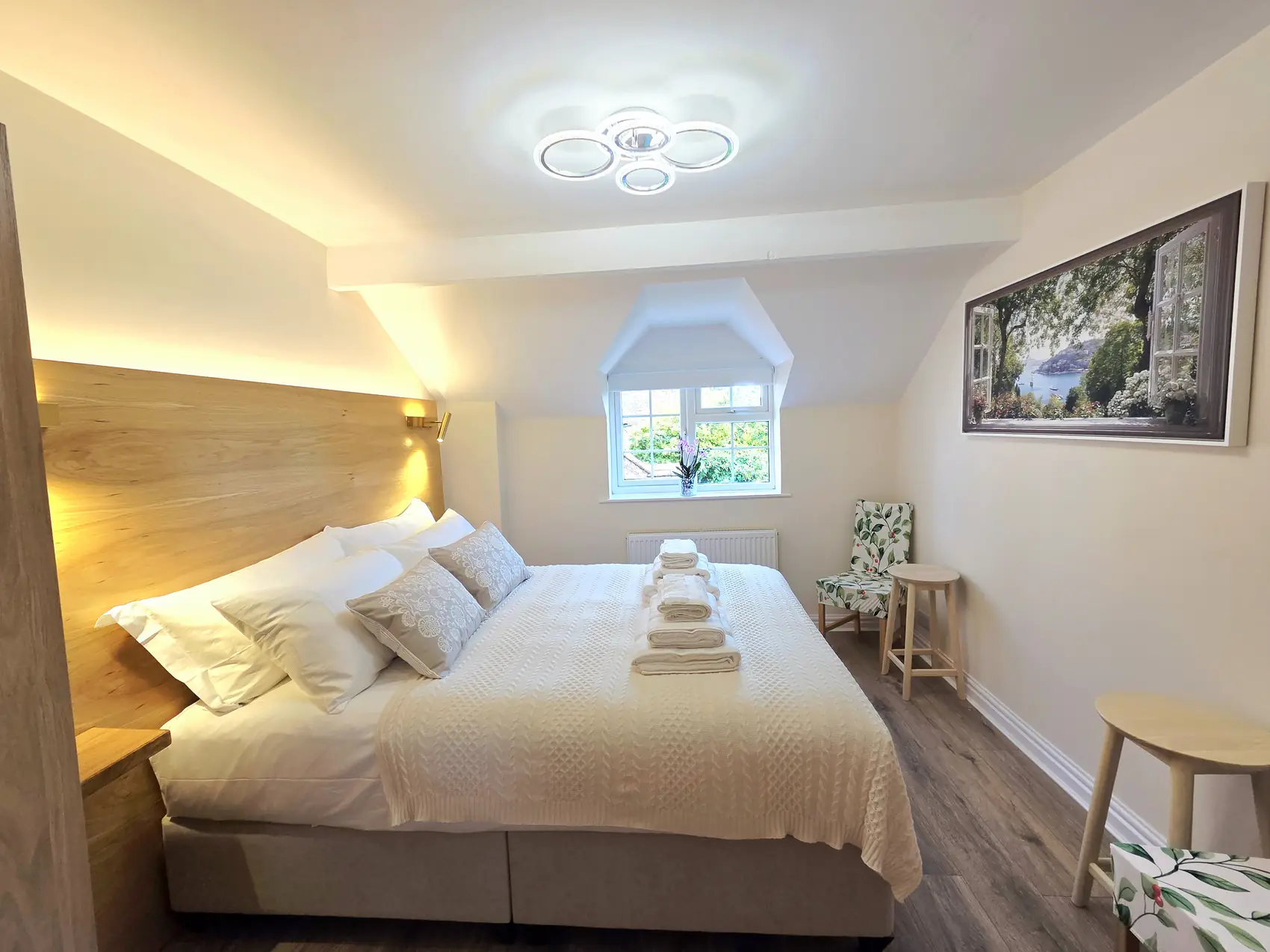 The main bedroom at Victoria's Place